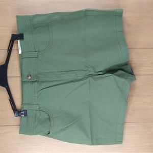 Style & Co.Women Vine Green Shorts Size: 14